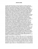 Ejemplo de lo que es el Region Caribe