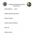 Genero dramático Español 2 Etapa 4