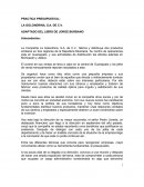 PRACTICA PRESUPUESTAL: LA GOLONDRINA, S.A. DE C.V.