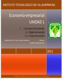 Conceptos básicos de la ECONOMÍA de diferentes autores.