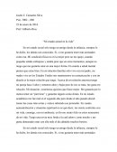 Mi estado actual en la vida