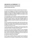 Tendencias del Comercio Internacional (OMC)