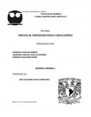 PRACTICA #6. PROPIEDADES FÍSICAS Y ENLAСE QUÍMICO