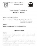 Práctica de Presion