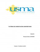 TUTORÍAS DE ORIENTACIÓN UNIVERSITARIA