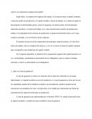 ¿Qué es la composición orgánica del capital?