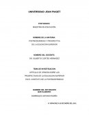 ARTÍCULO DE OPINIÓN SOBRE LAS PROSPECTIVAS DE LA EDUCACION SUPERIOR EN EL CONTEXTO DE LA POSTMODERNIDAD