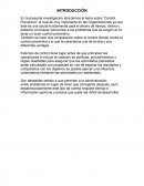 Control preventivo. Falta de capacitación al estudiante