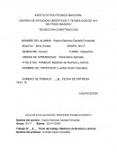 HOJA DE EVALUACION DEL PROFESOR TRABAJO ESCRITO