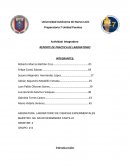 Actividad: integradora Reporte de practica de laboratorio