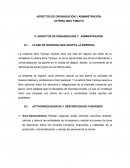 ASPECTOS DE ORGANIZACIÓN Y ADMINISTRACIÓN JOYERIA NINA TAMAYO