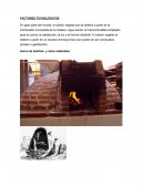 Factores tecnologicos