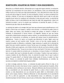 Voluntad de poder y vida descendente