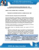 LA ACTIVIDAD PROGRAMADORA DE FORMACIÓN ISO 9001: 2008: FUNDAMENTACIÓN DE UN SISTEMA DE GESTIÓN DE LA CALIDAD