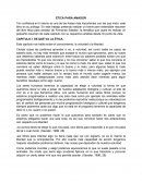 Etica para amador. DE QUÉ VA LA ÉTICA