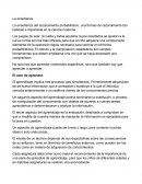 La enseñanza del razonamiento probabilístico.