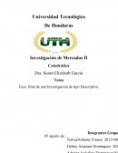 Fase final de una Investigación de tipo Descriptivo