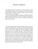 TECNOLOGIA Y GOBALIZACION