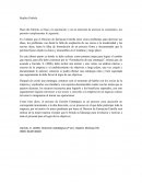 Replica Fabiola. Buen día Fabiola, en base a tu aportación y con la intensión de aterrizar tu comentario