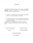 JUSTIFICACION UNIVERSITARIA BAYRON