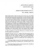 SANCHEZ MORA NANCY VS. MANUFACTURAS GUMONTI S.A DE C.V.