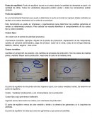 Punto de equilibrio.-Punto de equilibrio ocurre en el precio donde la cantidad de demanda es igual a la cantidad de oferta
