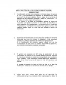 LA VERDADERA APLICACIÓN DE LOS CONOCIMIENTOS DE MARKETING