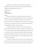 INCIDENCIA DE LA MOTIVACIÓN EN NIÑOS DE CUARTO GRADO DE PRIMARIA EN LA ESCUELA ANTONIO CASTILLO LORA DEL MUNICIPIO DE LAS TERRENAS EN EL PERÍODO ESCOLAR 2015 – 2016