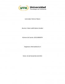 En el siguiente informe se dará a conocer una breve descripción de la agencia de publicidad Ogilvy, los elementos promocionales identificados en la agencia .. Página 1