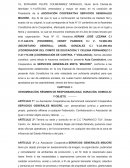 Acta constitutiva y estatutos de la asociación cooperativa servicios generales Msucre