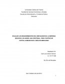 EVALUAR LOS REQUERIMIENTOS DEL EMPLEADOR DE LA EMPRESA SEGUROS LOS ANDES, SAN CRISTOBAL, PARA CONTRATAR CAPITAL HUMANO EN EL AREA DE MERCADEO