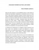 HABILIDADES FUNDAMENTALES PARA EL SER HUMANO