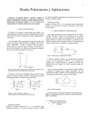 Diodos Polarizacion y Aplicaciones
