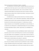 Reporte de lectura del texto de Paul Ricoeur "Explicar y comprender”