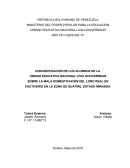 UNIDAD EDUCATIVA NACIONAL LIVIA GOUVERNEUR SOBRE LA MALA DOMESTICACIÓN DEL LORO REAL EN CAUTIVERIO EN LA ZONA DE GUATIRE, ESTADO MIRANDA.