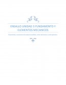 Fundamentos y elementos mecánicos.