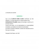 Se expide el presente Certificado a solicitud del interesado para los fines que el convenga.