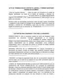 Terminación de contrato por mutuo acuerdo rep dom.
