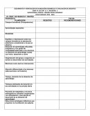 SEGUIMIENTO Y VERIFICACIÓN DE PLANEACIÓN DESARROLLO Y EVALUACIÓN DE DOCENTES