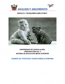 MODULO 2 “BUSQUEMOS SIMILITUDES”. Página 1