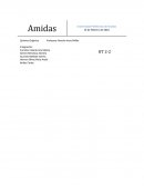 Una amida es un compuesto orgánico cuyo grupo funcional es de tipo RCONRlRll, siendo CO el grupo funcional carbonilo, N un átomo de nitrógeno, y R, Rl, Rll radicales orgánicos o átomos de hidrógeno