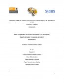 Ecologia. Tabla comparativa de recursos renovables y no renovables. Reporte del video “La energía del futuro”