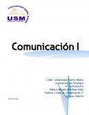 Análisis por Capítulo “Principios Básicos de la comunicación”. Carlos González Alonso