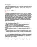 Compuestos inorgánicos. Óxidos