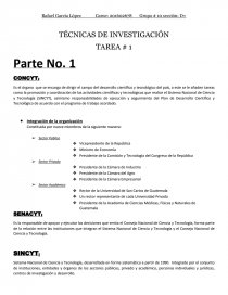 Concyt. Página 1