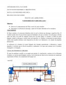 Determinar el coeficiente de descarga a partir de los datos obtenidos en los vertederos.