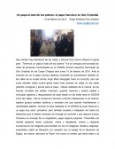 Un papa al lado de los pobres: el papa francisco en San Cristóbal