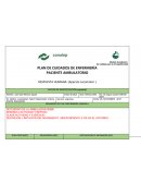 Dx. Medico: Leucocitosis, Falla R Hipertensión, Edema, Anemia, Desnutrición