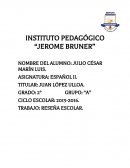 TRABAJO: RESEÑA ESCOLAR. “LOS JUEGOS DEL HAMBRE”