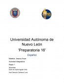 Actividad integradora Universidad Autónoma de Nuevo León